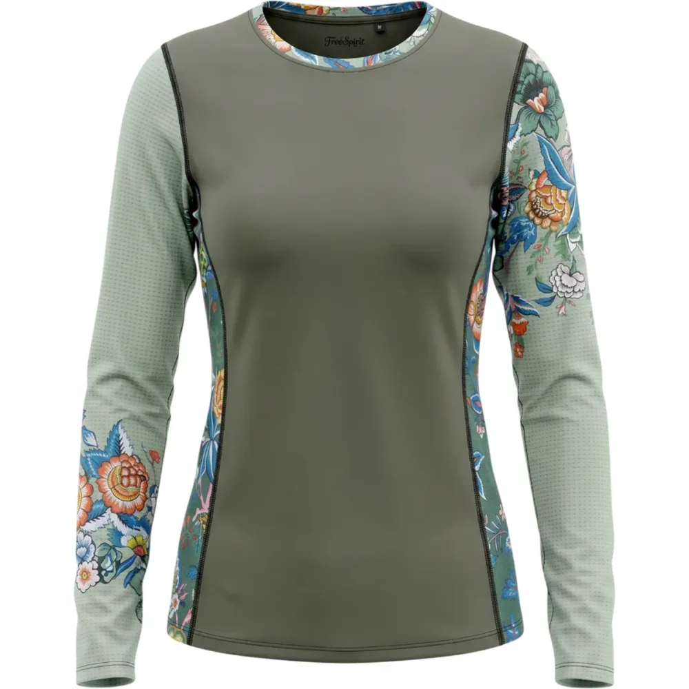 FreiSein Damen Schöne Aussicht Longsleeve