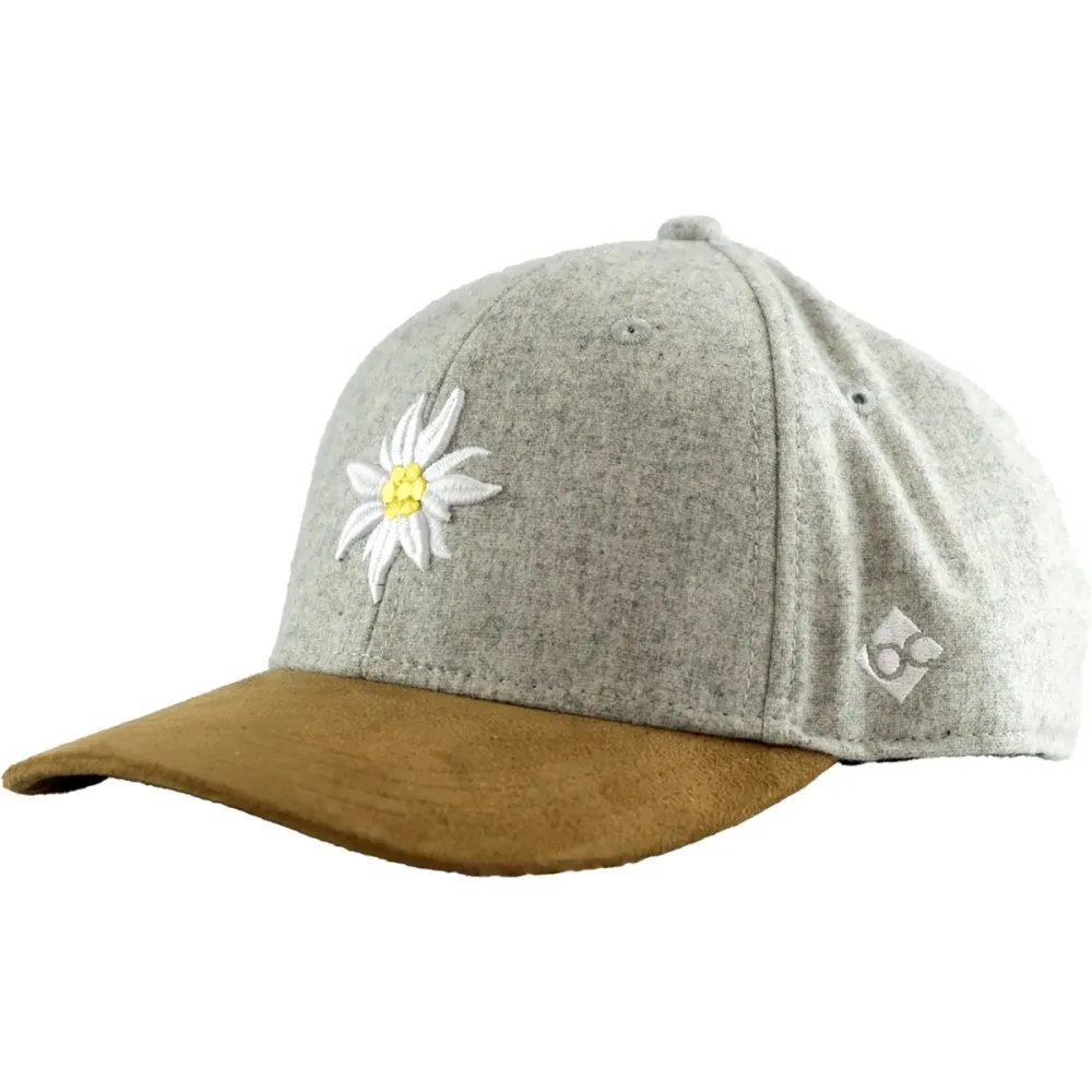 Bavarian Caps Edelweiß Klassik Halfcurved Cap