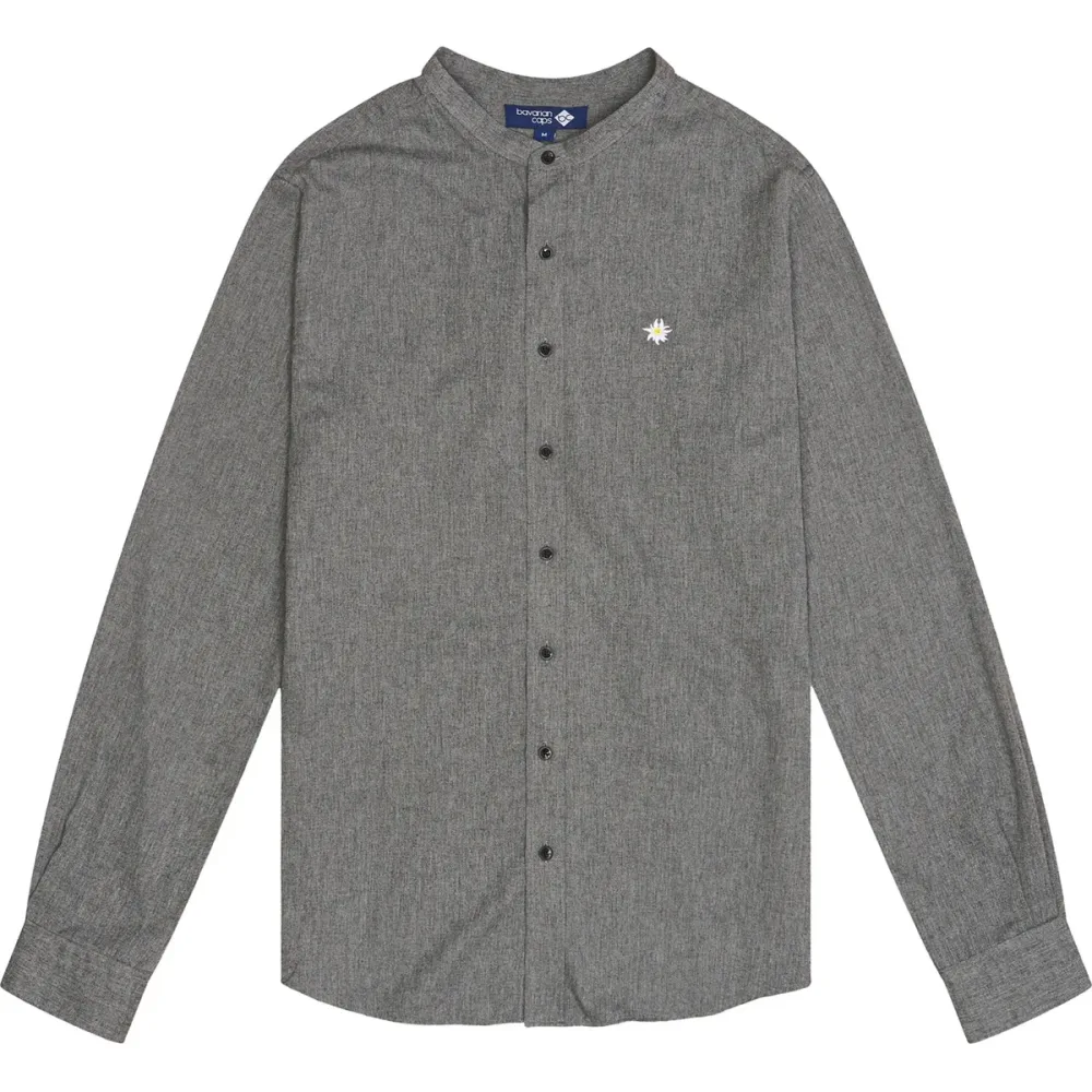 Bavarian Caps Herren Edelweiß Flanell Hemd