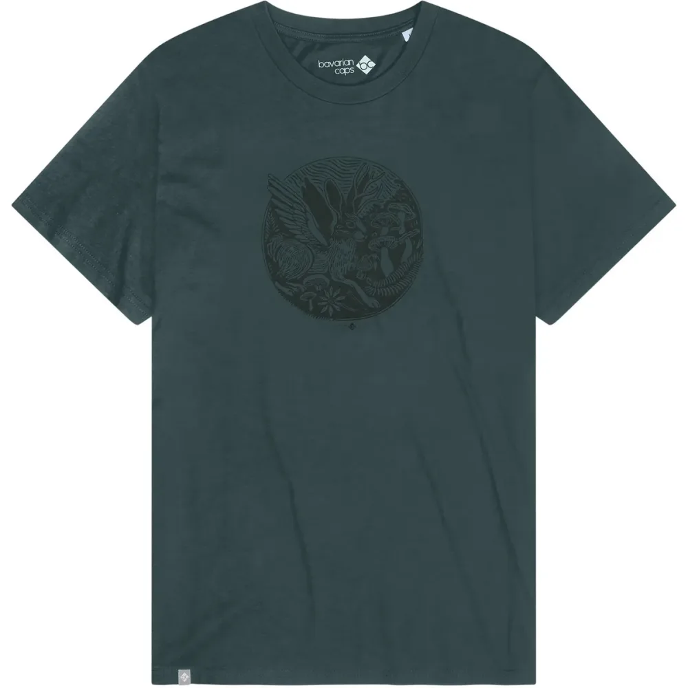 Bavarian Caps Herren Woipadinga Linoprint T-Shirt