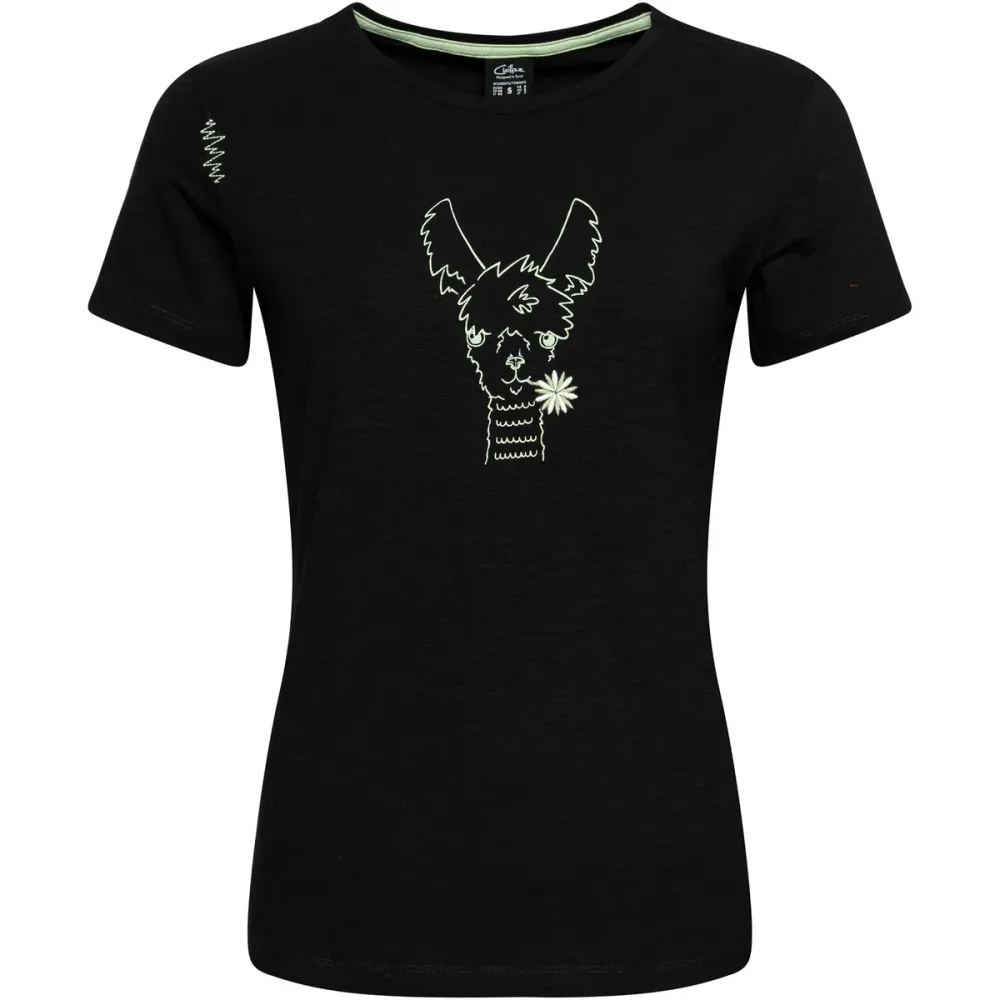 Chillaz Damen Valencia Happy Alpaca T-Shirt