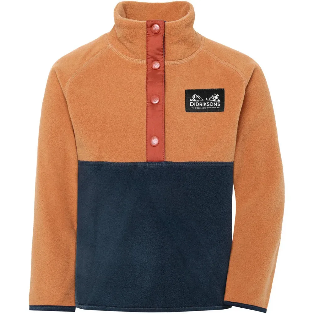 Didriksons Kinder Monte Half Button 6 Pullover