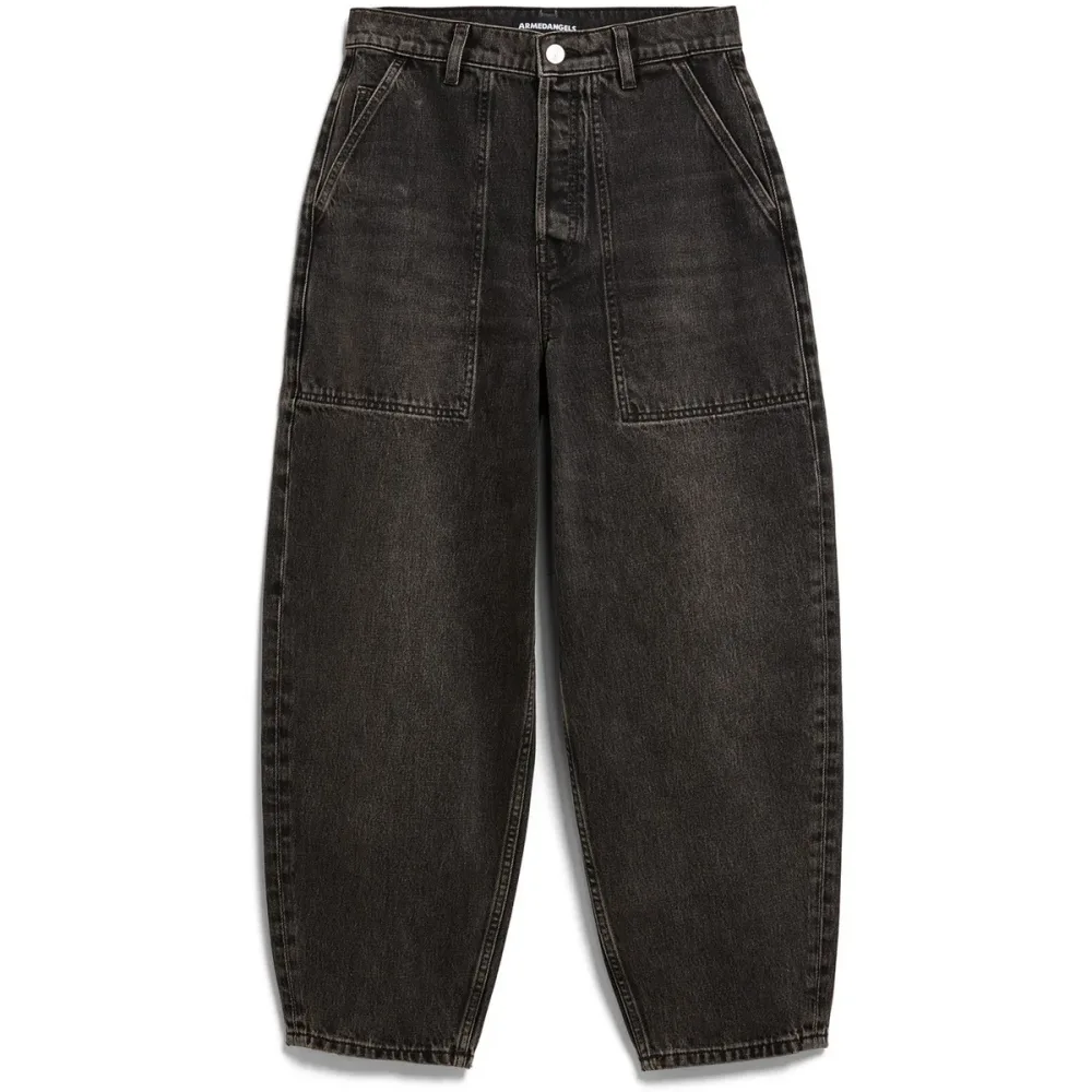 Armedangels Damen Baarly High Worker Barrel Jeans