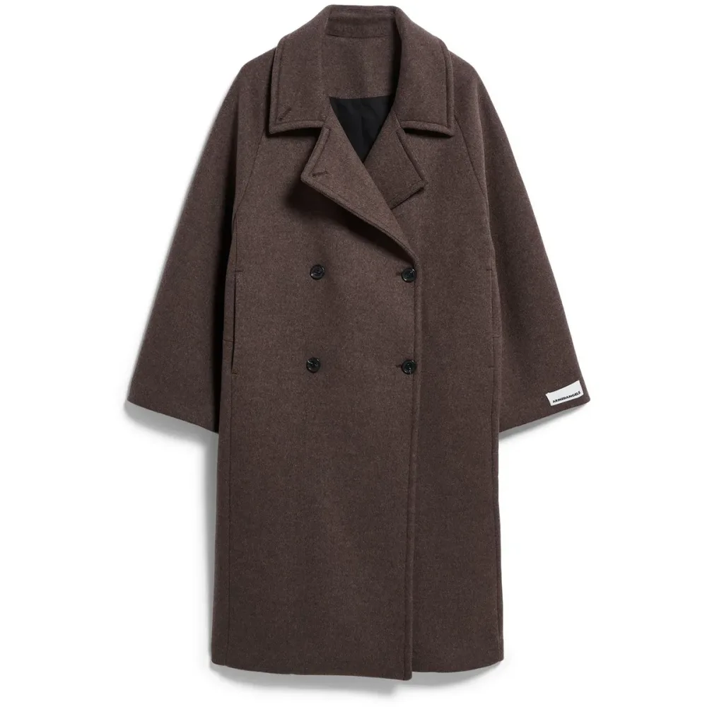 Armedangels Damen Wool Double-Breasted Mantel