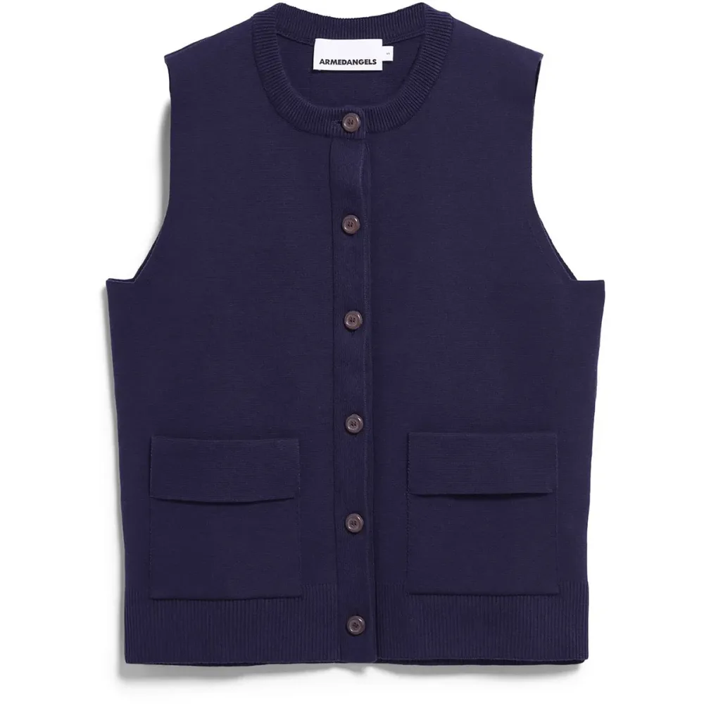 Armedangels Damen Compact Crew Knit Weste