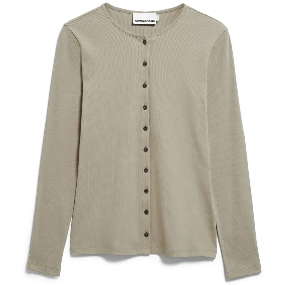 Armedangels Damen Rib Button Jacke