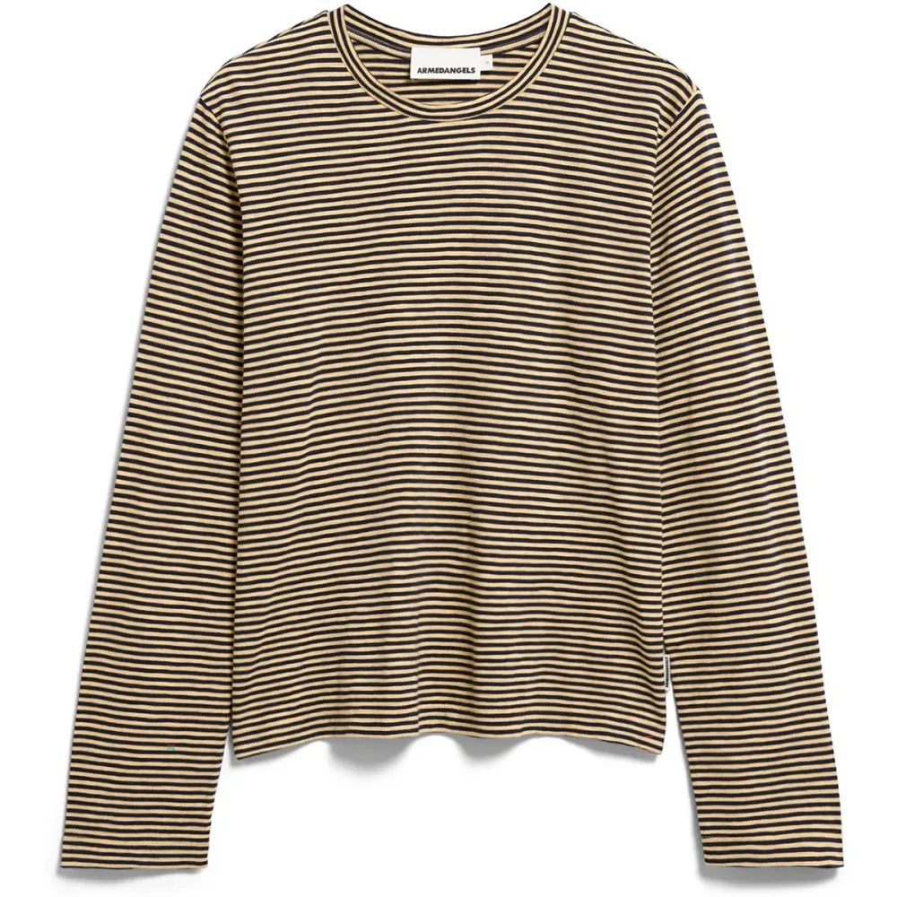 Armedangels Damen Slub Jersey Stripe Longsleeve