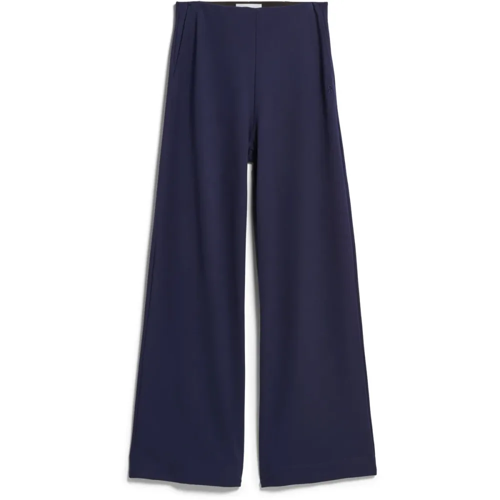 Armedangels Damen Basic Jersey Wide Leg Hose