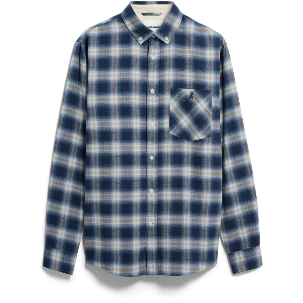 Armedangels Herren Cotton Check Hemd