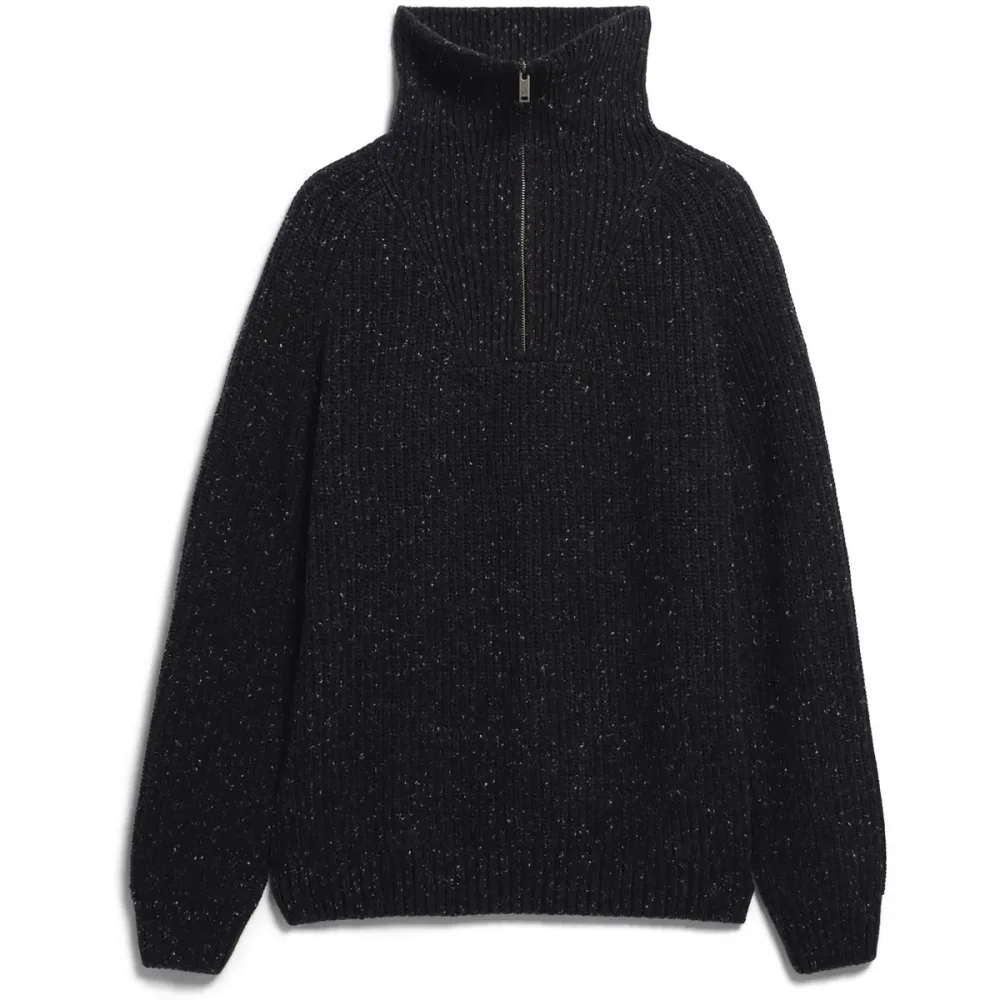 Armedangels Herren Tweed Knit Troyer Pullover