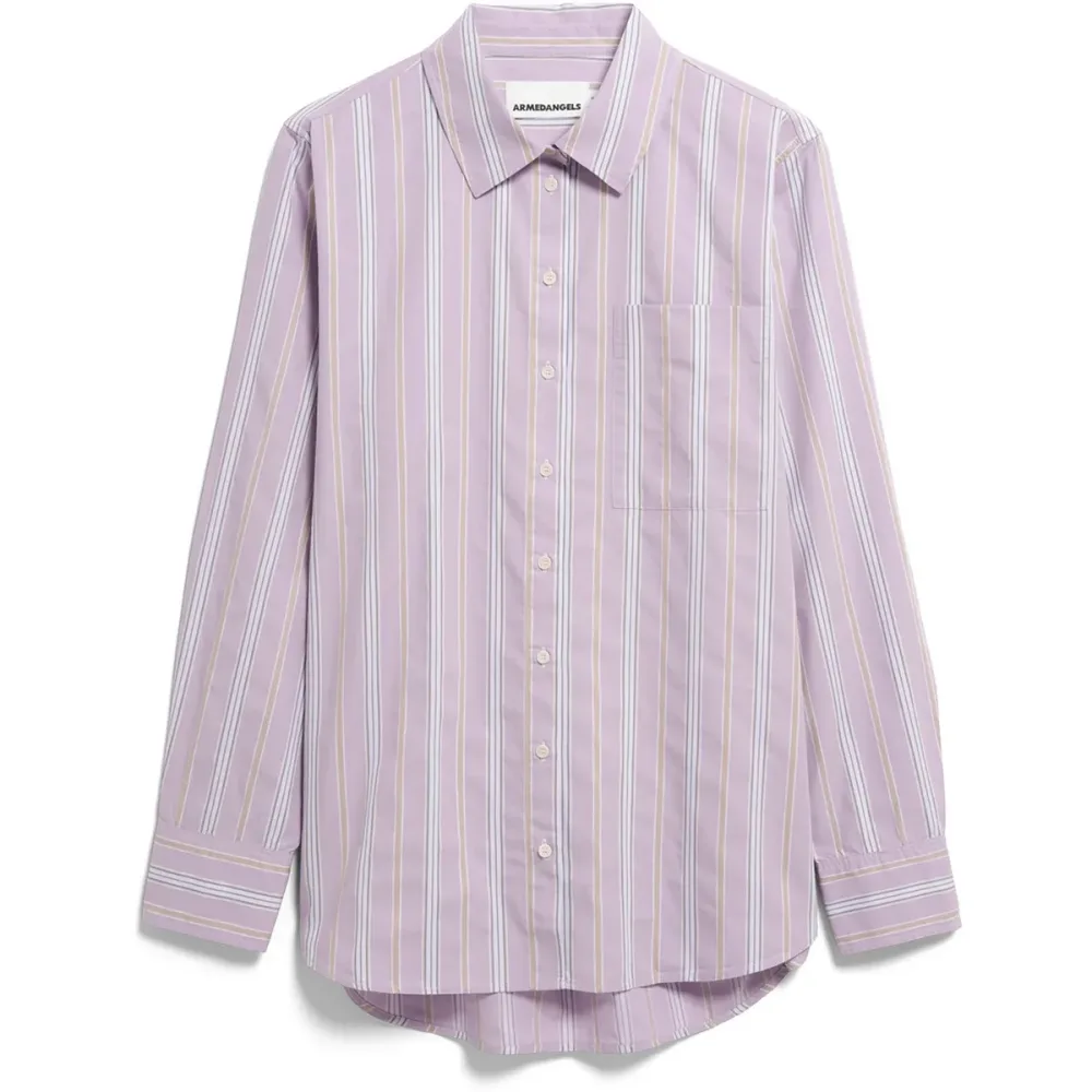 Armedangels Damen Stripe Loose Bluse