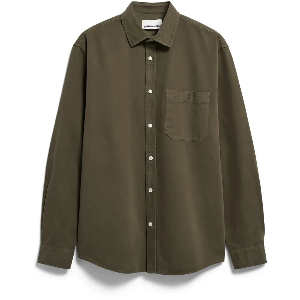 Armedangels Herren Gmt Dye Lino Hemd