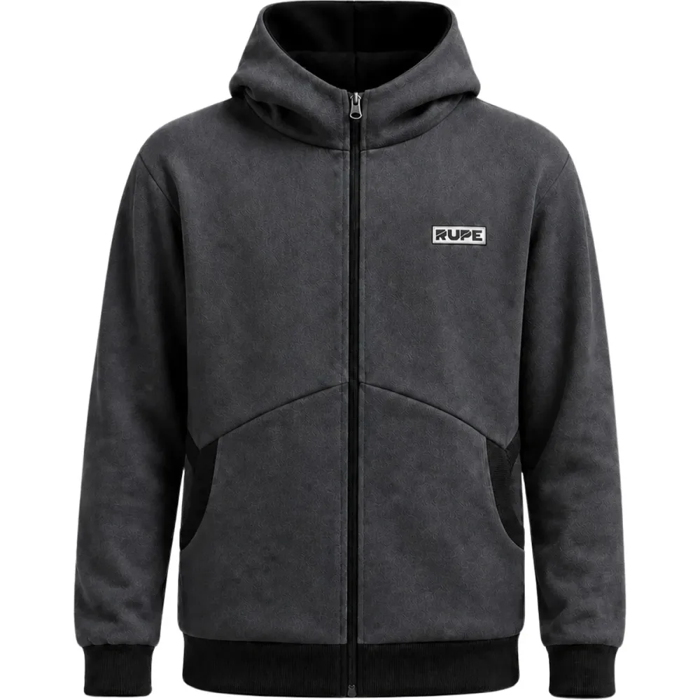 Rupe Crack Zip Hoodie