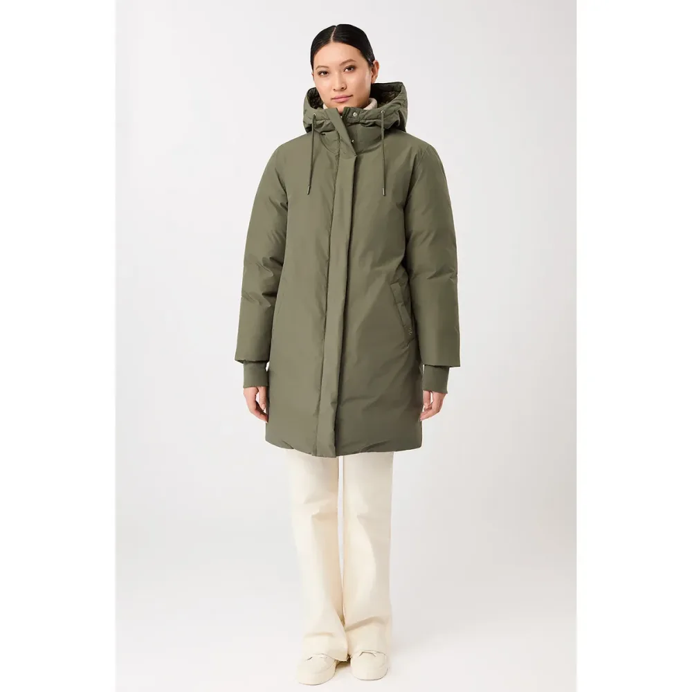 LangerChen Damen Parka
