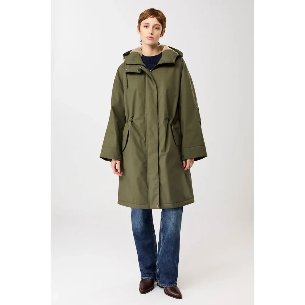 LangerChen Damen Parka