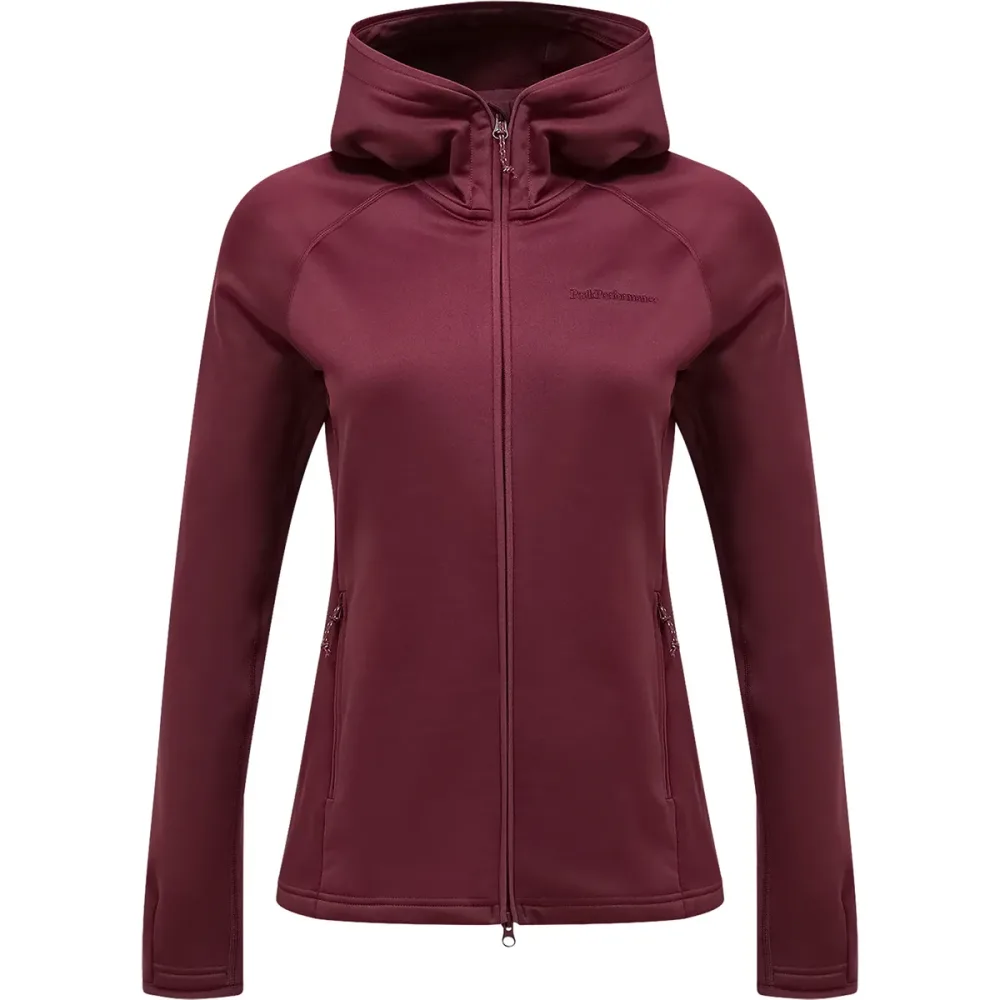 Peak Performance Damen Midlayer Hoodie Jacke