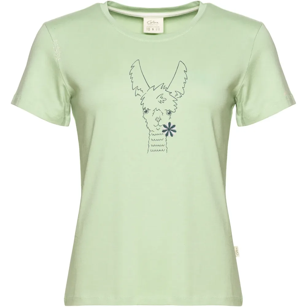Chillaz Damen Bergzeit Valencia Happy Alpaca T-Shirt