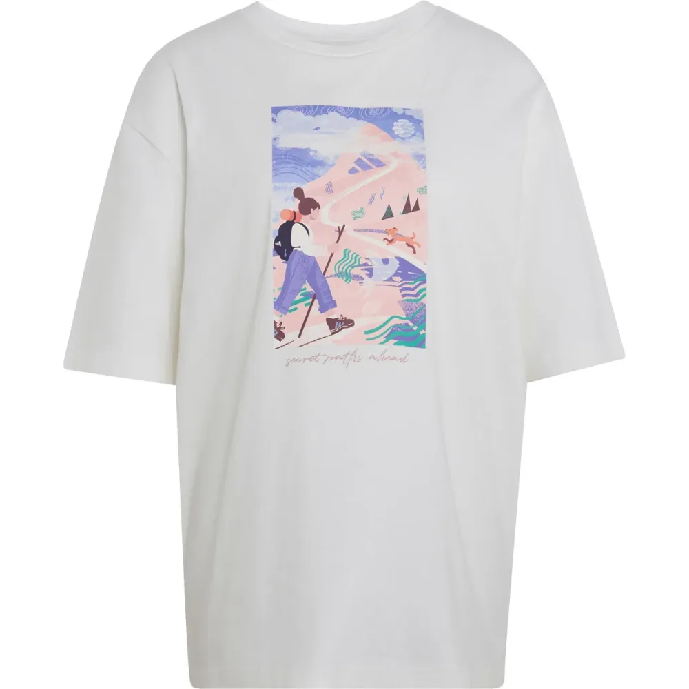 adidas Terrex Damen Secret Paths Ahead Graphic T-Shirt