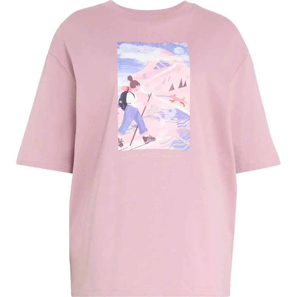 adidas Terrex Damen Secret Paths Ahead Graphic T-Shirt