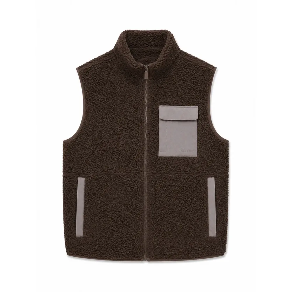 Mazine Herren Padded Sherpa Weste