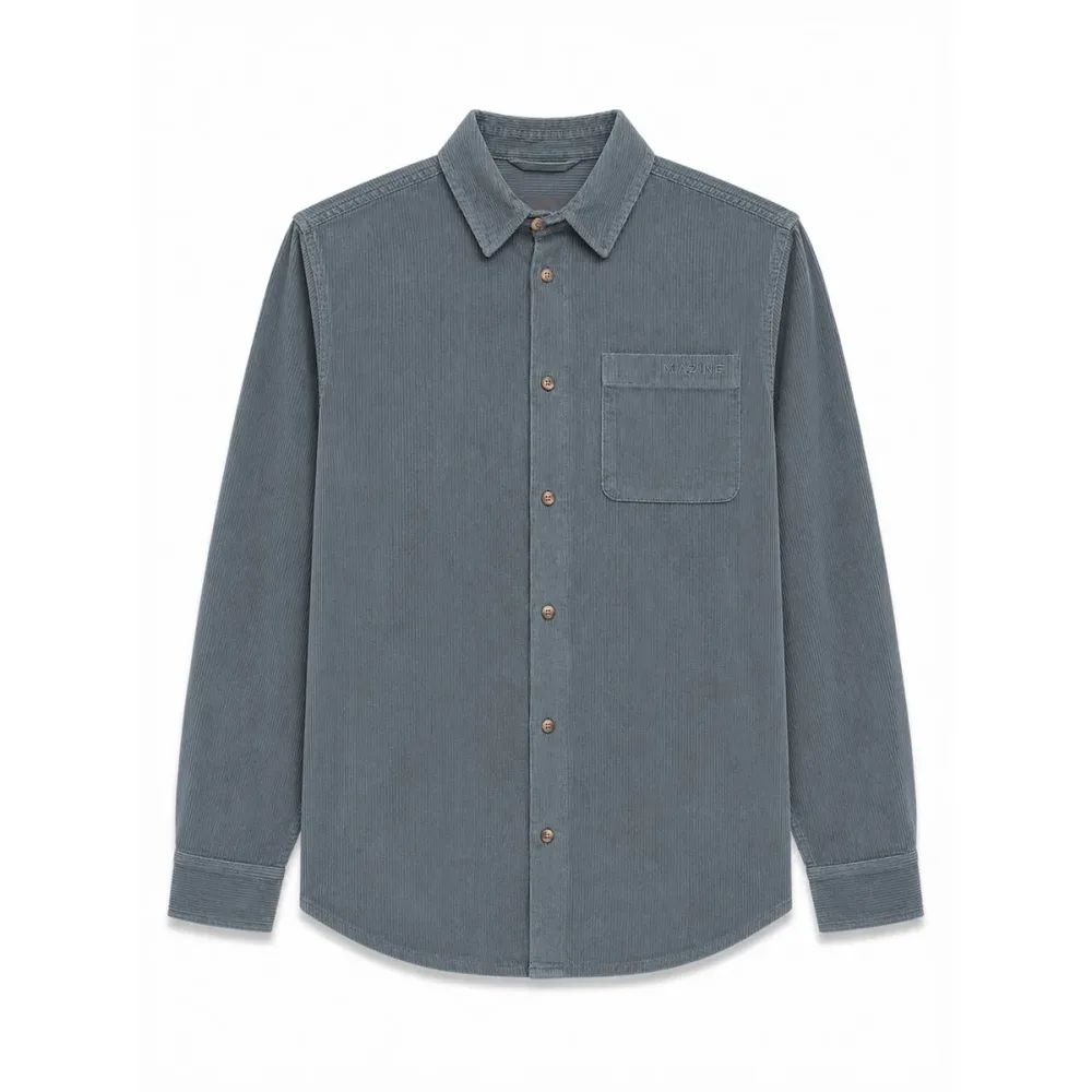 Mazine Herren Pocket Corduroy Hemd