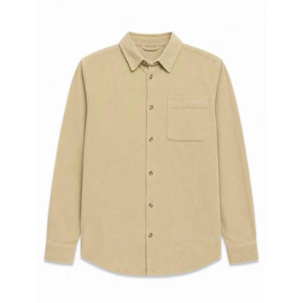 Mazine Herren Pocket Corduroy Hemd