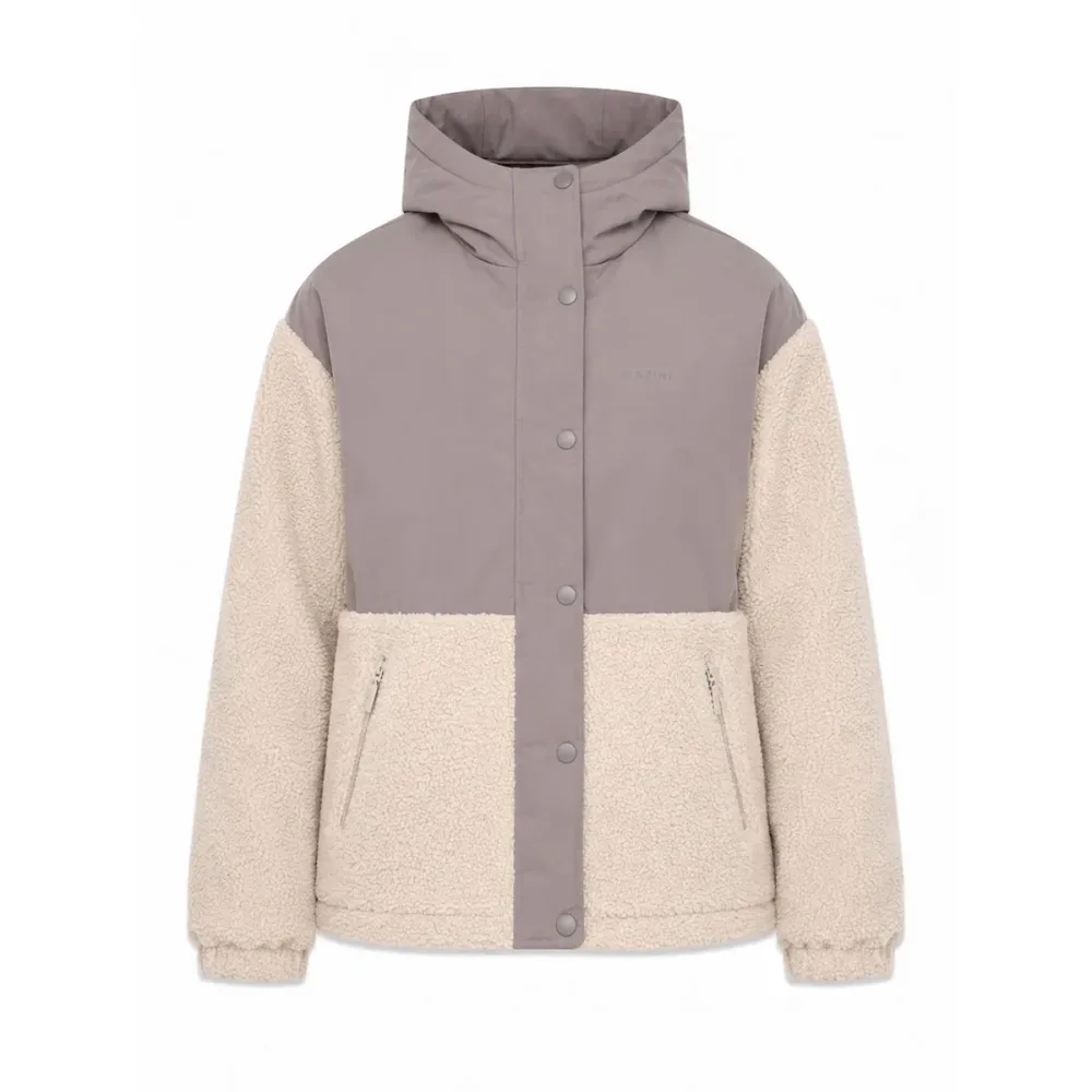 Mazine Damen Fabric Blocking Jacke