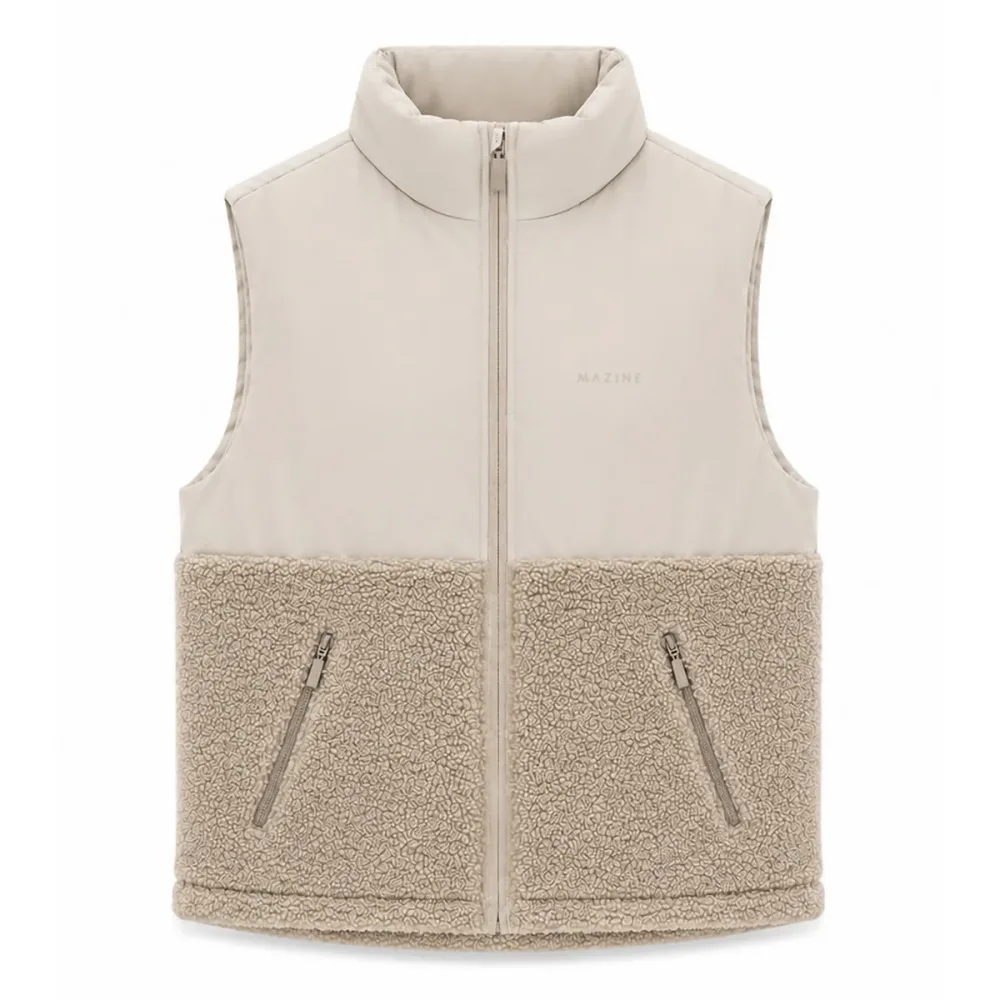 Mazine Damen Fabric Blocking Weste