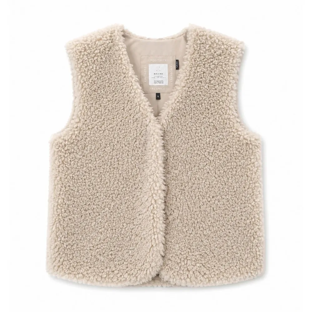 Mazine Damen Faux-Fur Weste