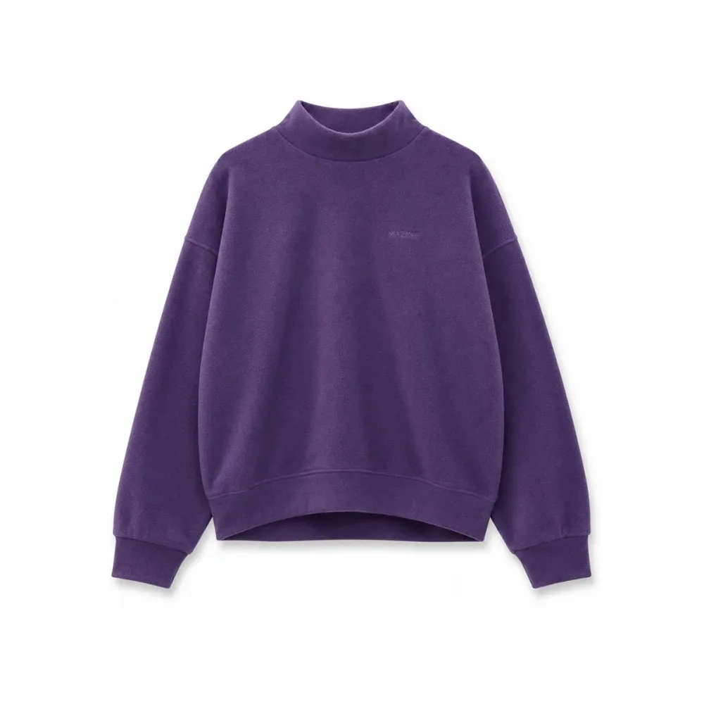 Mazine Damen Fleece Turtleneck Pullover