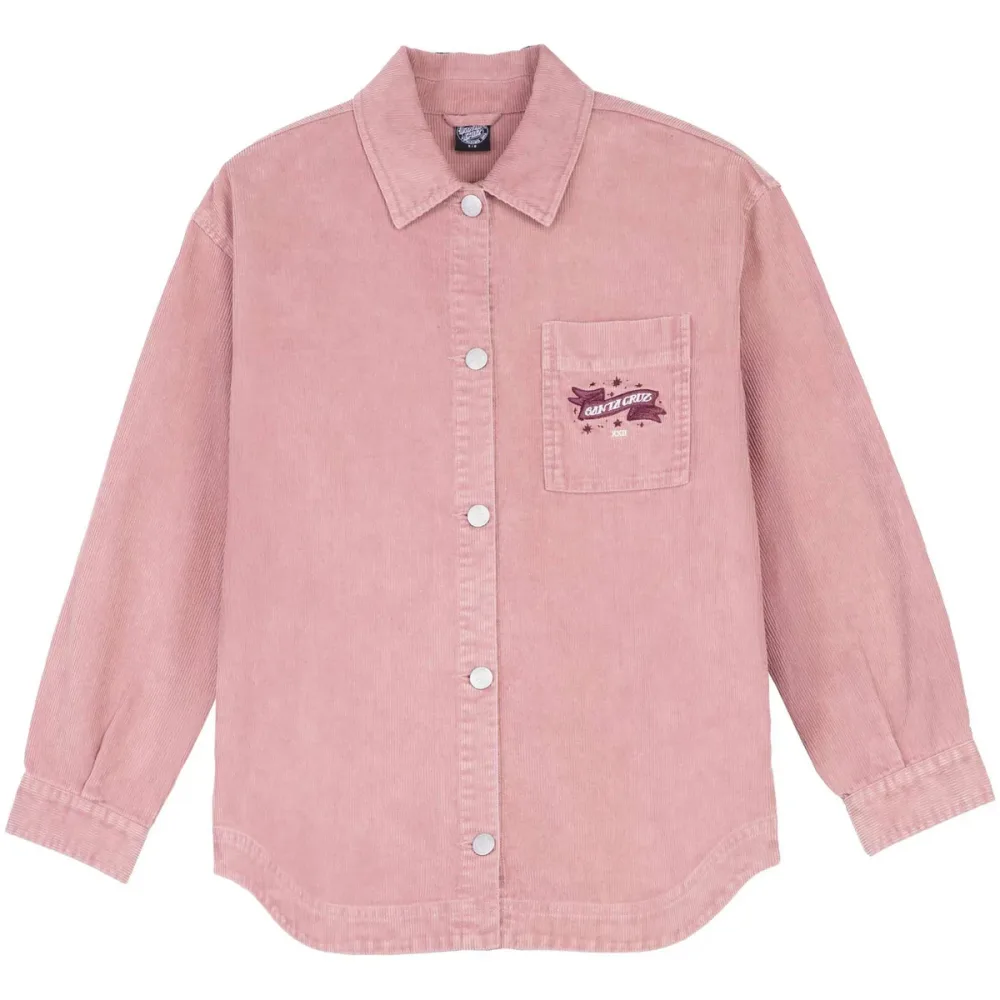 Santa Cruz Damen Scribe Strip Bluse