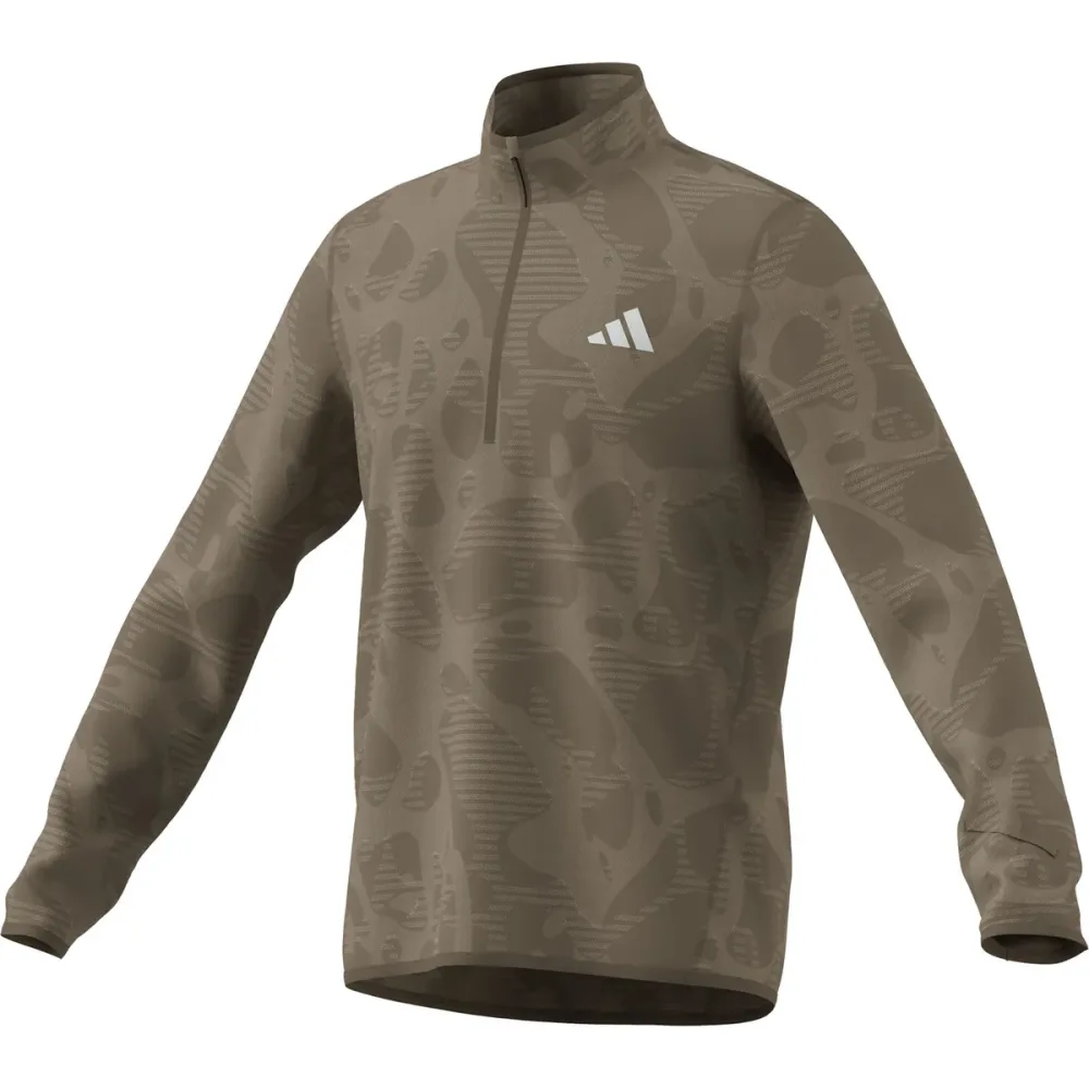 adidas Herren Adi365 Climawarm Half Zip Longsleeve