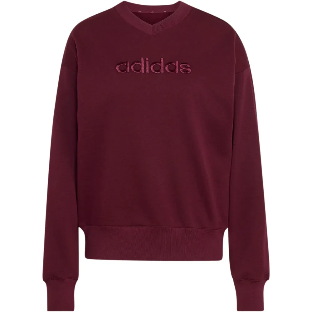 adidas Damen Seasonal Essentials Satin Pullover