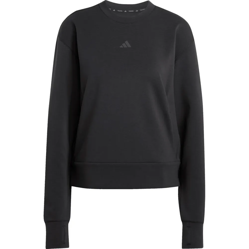 adidas Damen D4T Workout Warm Up Pullover