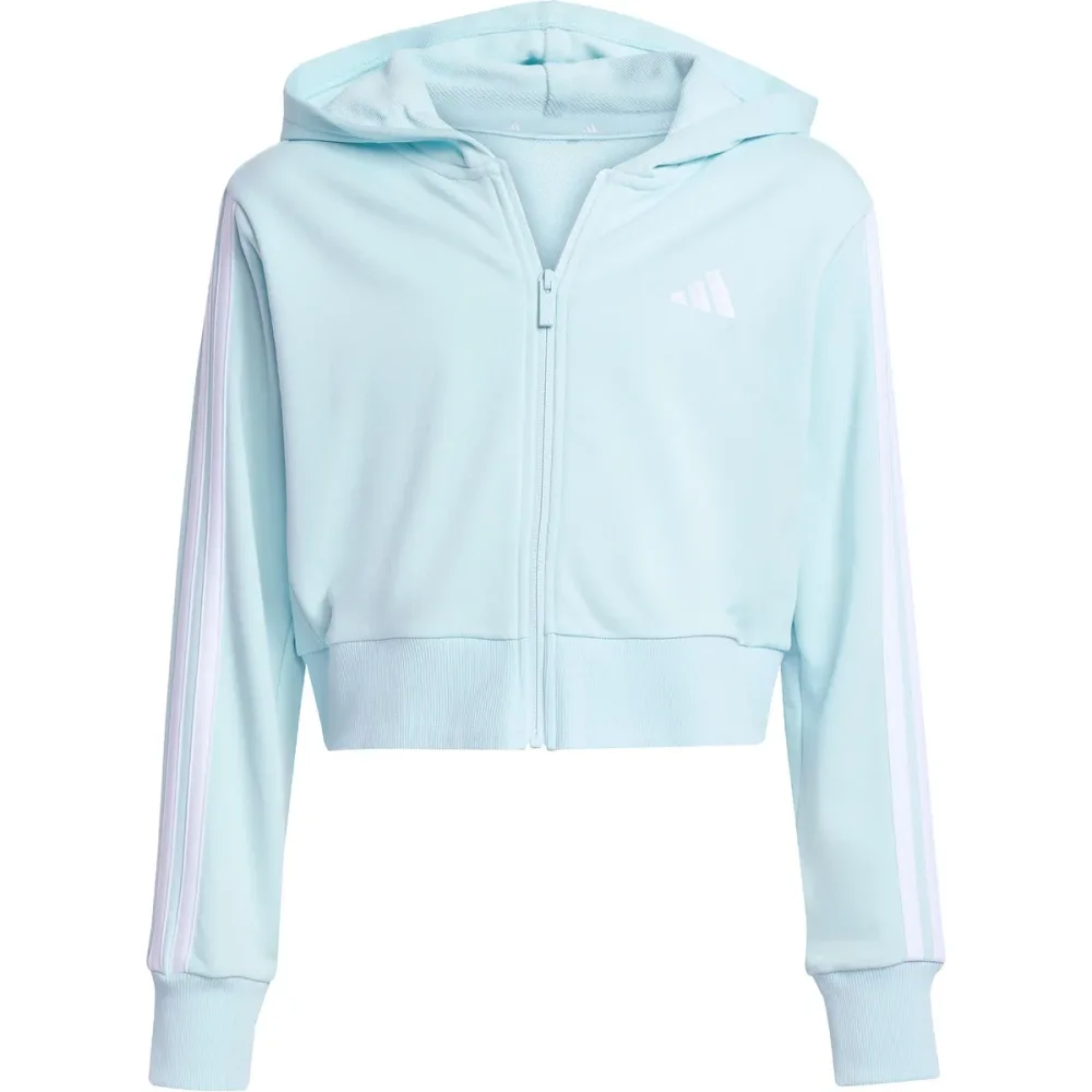 adidas Kinder Essentials Zip Hodded Jacke
