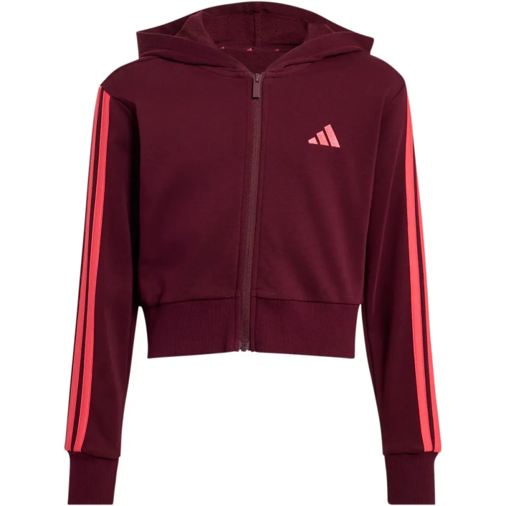 adidas Kinder Essentials Zip Hodded Jacke