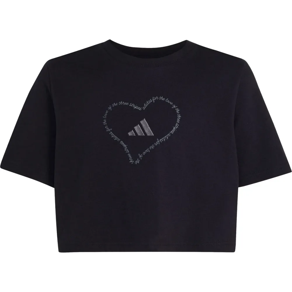 adidas Kinder Satin Embroidery T-Shirt
