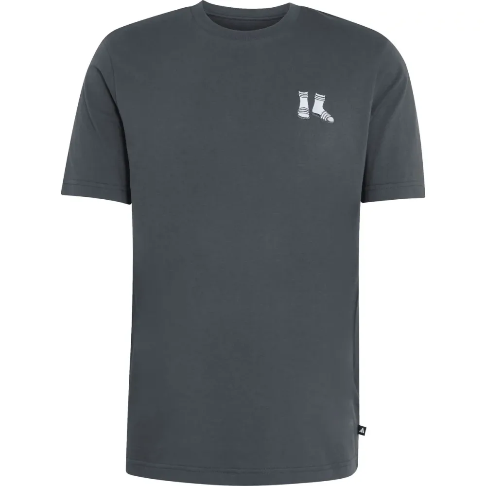 adidas Herren Summer Embroidered Slides T-Shirt