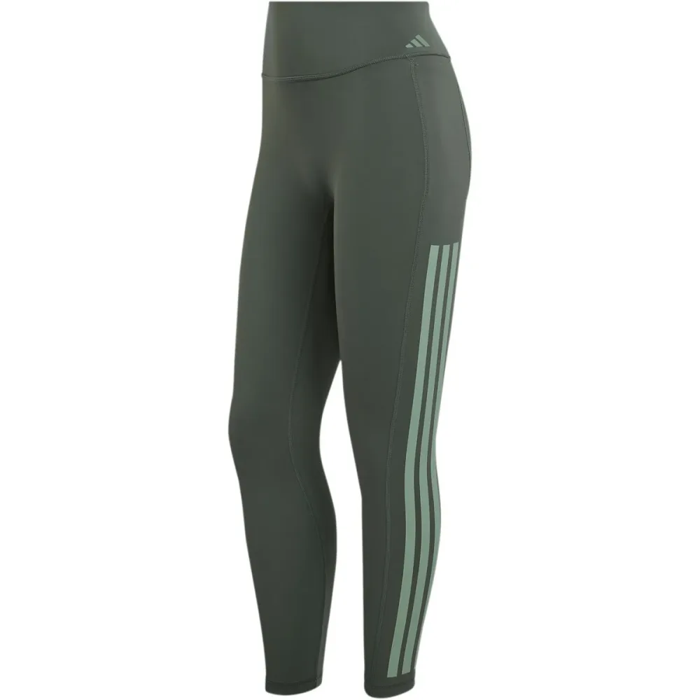 adidas Damen Optime Workout 3-Stripes 7/8 Tights