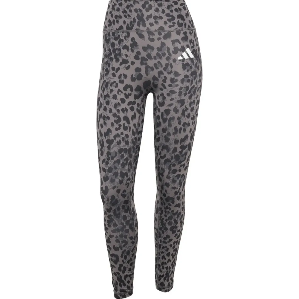 adidas Damen Optime Essentials Leopard 7/8 Tights