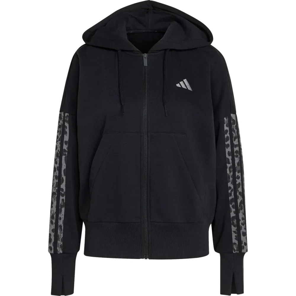 adidas Damen Seasonal Essentials Animal Print Jacke