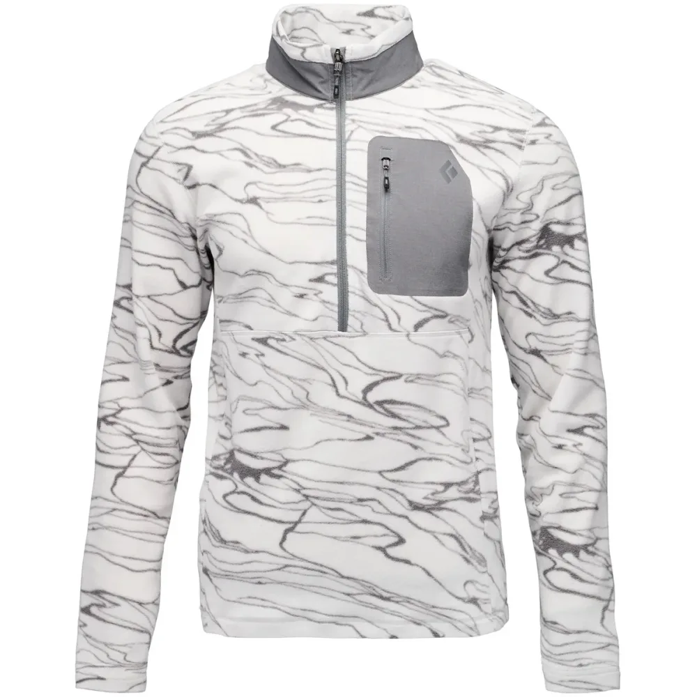 Black Diamond Herren Rift Half Zip Fleece Pullover