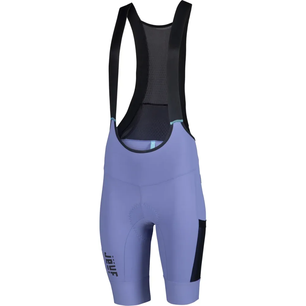 Bergzeit Basics Damen Jeuf Pro Gravel Cargo Bib kurz
