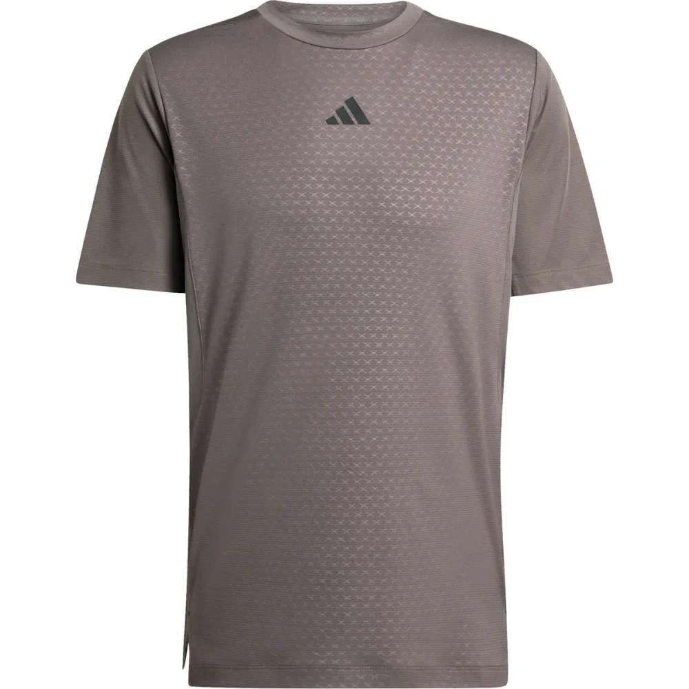 adidas - T-Shirt, für Herren, Charcoal Black, Größe S