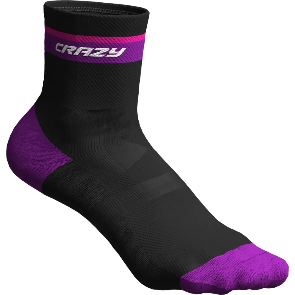 Crazy Carbon Socken
