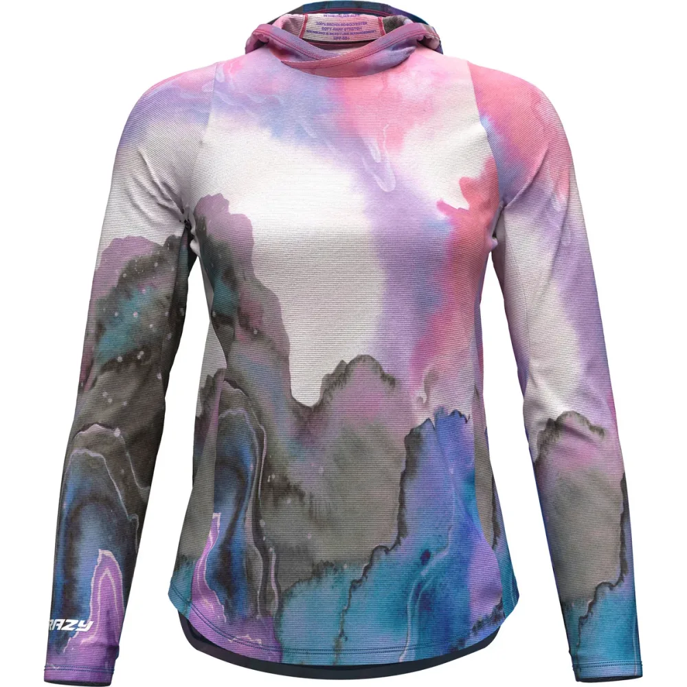 Crazy Damen Sun Hoodie