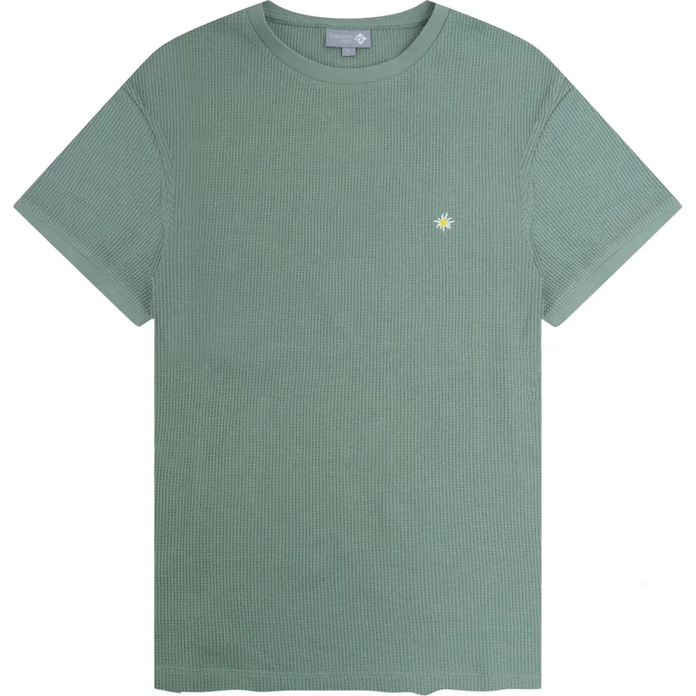 Bavarian Caps Herren Edelweiß Feinstrick T-Shirt