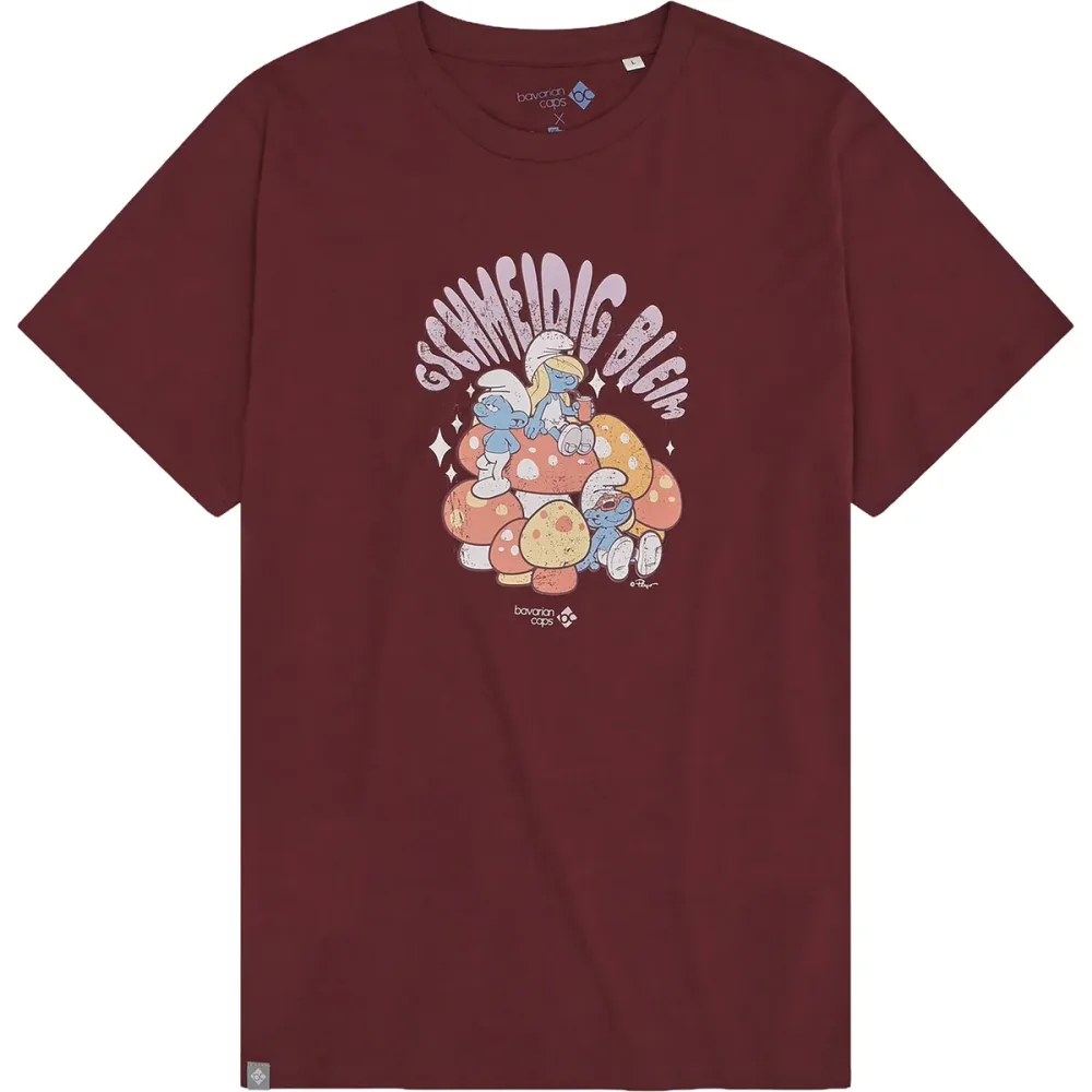 Bavarian Caps Herren Schlümpfe: Gschmeidig Bleim T-Shirt