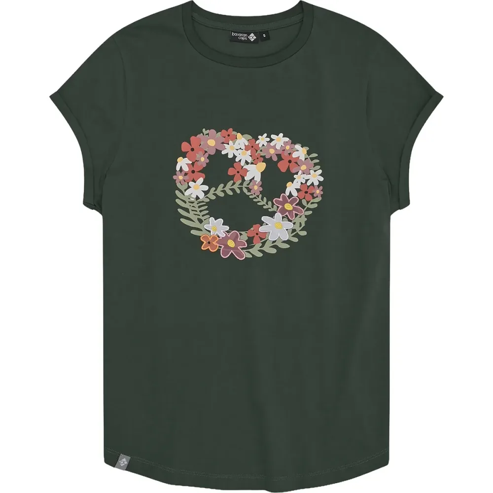 Bavarian Caps Damen Blumenbreze T-Shirt