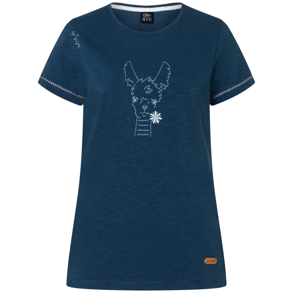 Chillaz Damen Bergzeit Gandia Happy Alpaca T-Shirt